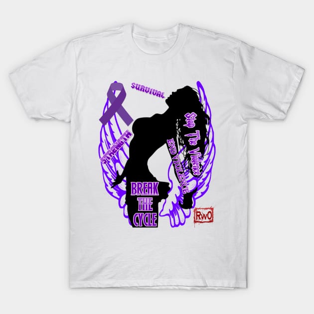 Domestic Violence Awareness T-Shirt by BIG DAWG APPAREL